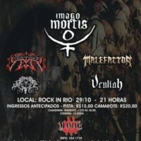 Maniac Metal Fest II – Imago Mortis em Salvador